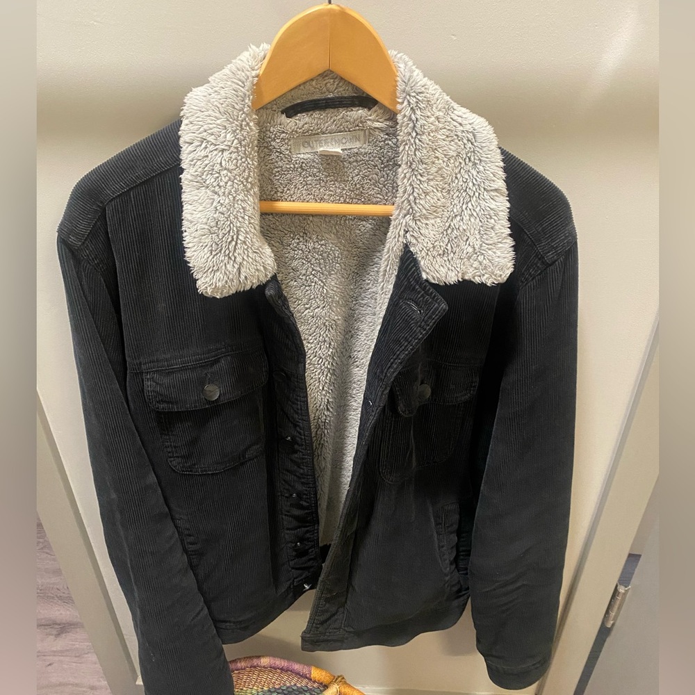 Outerknown corduroy sherpa lined jacket - Size Medium - Great condition! Soft